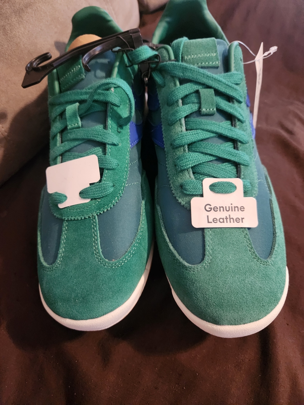 No Boundaries Teal Green Lace-Up Men’s Sneakers Size 10 ½